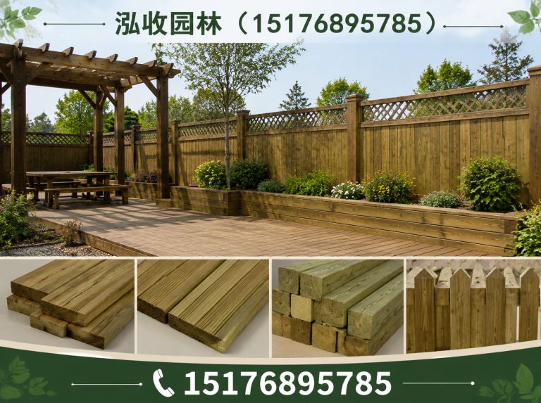 淮北防腐木展示图